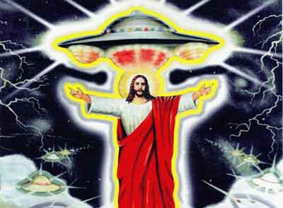 Image result for images of spaceship jesus